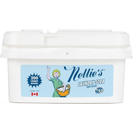 Nellies Laundry Soda 200 Loads Bucket NLS200
